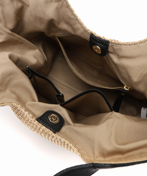 VIOLAd'ORO（ヴィオラドーロ）の「VIOLAd’ORO/ヴィオラドーロ SANDRO TOTE（トートバッグ・レディース・ベージュ/ブラウン・FREE）」の11枚目の写真