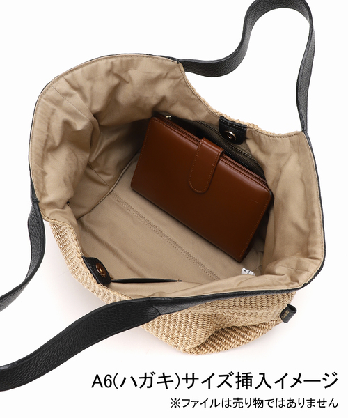 VIOLAd'ORO（ヴィオラドーロ）の「VIOLAd’ORO/ヴィオラドーロ SANDRO TOTE（トートバッグ・レディース・ベージュ/ブラウン・FREE）」の12枚目の写真