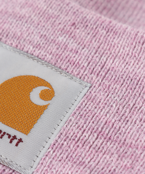 Carhartt WIP(カーハートダブリューアイピー)の「CARHARTT WIP / カーハート ダブリューアイピー ACRYLIC WATCH HAT(ニットキャップ/ビーニー・メンズ・ピンク・FREE)」の3枚目の写真