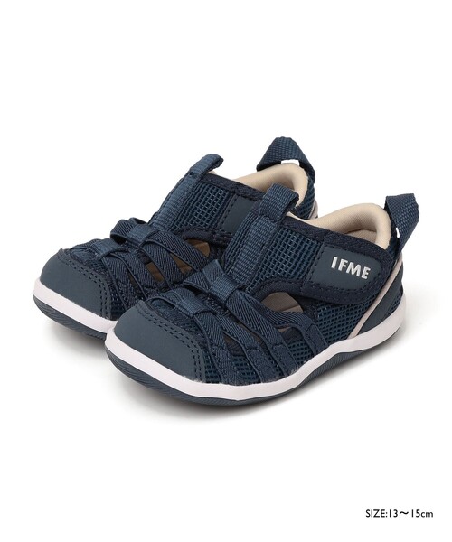 SHIPS（シップス）の「IFME:13～19cm / サマーシューズ（サンダル・キッズ・ラベンダー/ネイビー・14/19/18/17/16/15 ）」の10枚目の写真