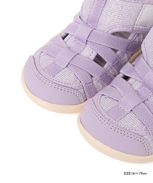 SHIPS（シップス）の「IFME:13～19cm / サマーシューズ（サンダル・キッズ・ラベンダー/ネイビー・14/19/18/17/16/15 ）」の6枚目の写真