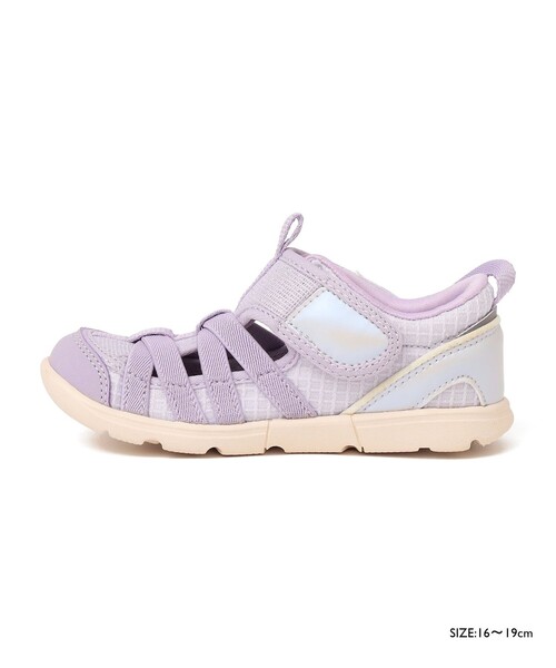 SHIPS（シップス）の「IFME:13～19cm / サマーシューズ（サンダル・キッズ・ラベンダー/ネイビー・14/19/18/17/16/15 ）」の4枚目の写真