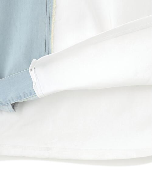 AULA AILA(アウラアイラ)の「AULA AILA/アウラアイラ/DENIM COMBINATION ONE PIECE/デニムコンビネーションワンピース(ワンピース・レディース・ホワイト/その他18・0)」の19枚目の写真