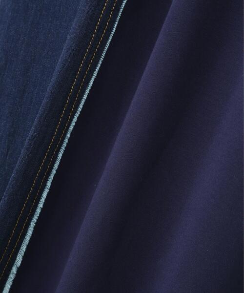 AULA AILA(アウラアイラ)の「AULA AILA/アウラアイラ/DENIM COMBINATION ONE PIECE/デニムコンビネーションワンピース(ワンピース・レディース・ホワイト/その他18・0)」の9枚目の写真