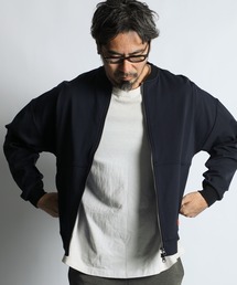 The DUFFER of ST.GEORGE（ザダファーオブセントジョージ）の「[360° THE CIRCLE STRETCH] BY WONDER SHAPE:セットアップ対応 サークルストレッチ MA-1   フライトジャケット   ワンダーシェイプ   軽量アウター   ボンバージャケット（MA-1）」