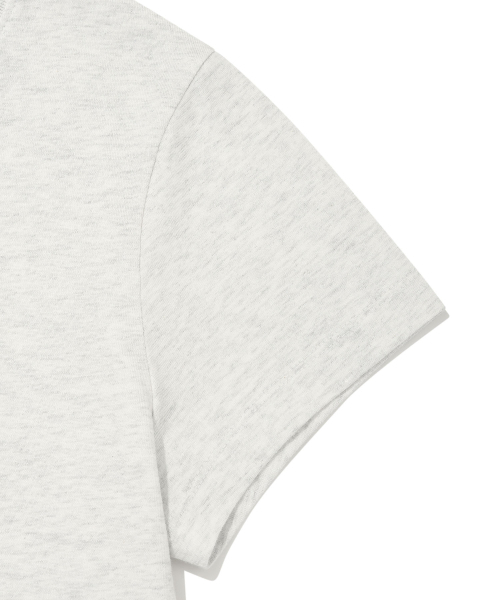 Wacky WiLLy（ワッキーウィリー）の「[ワキウィリー x Lee] ウィメンズアイリリリクロップ半袖Tシャツライトグレー（Tシャツ/カットソー・レディース・その他・SMALL/MEDIUM）」の6枚目の写真