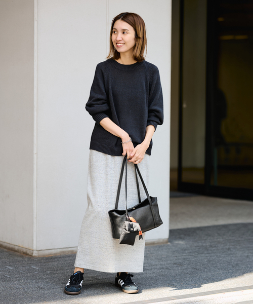 FRAMeWORK(フレームワーク)の「AULENTTI/オウレンティ ロングハンドルバッグ(ショルダーバッグ・レディース・ベージュ/ブラック・FREE)」の3枚目の写真