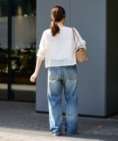 FRAMeWORK(フレームワーク)の「AULENTTI/オウレンティ ロングハンドルバッグ(ショルダーバッグ・レディース・ベージュ/ブラック・FREE)」の9枚目の写真