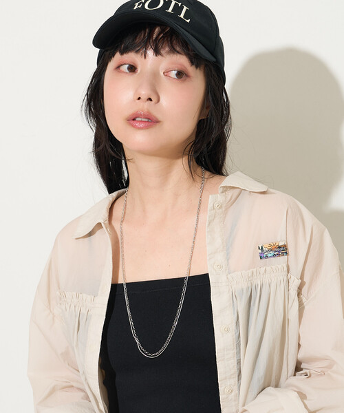FREAK'S STORE(フリークスストア)の「ロングダブル チェーンネックレス(ネックレス・レディース・ゴールド/シルバー・ONE SIZE)」の1枚目の写真