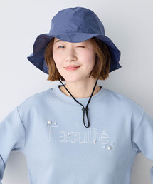 CROSSPLUS ONLINE（クロスプラスオンライン）の「【Wpc.】レインブレーカーサファリハット【完全遮光100%&完全UVカット100％生地 晴雨兼用 遮熱 メンズ レディース ユニセックス ブランド おしゃれ 撥水 防水 あご紐】（ハット）」