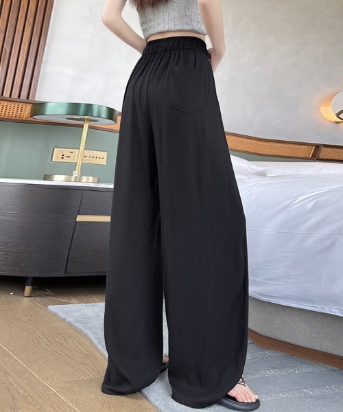 ReRe(リリ)の「ワイドシルエットパンツ(その他パンツ・レディース・ブラック/ダークグレー/ネイビー/オフホワイト・SMALL/LARGE/X-LARGE/MEDIUM)」の22枚目の写真