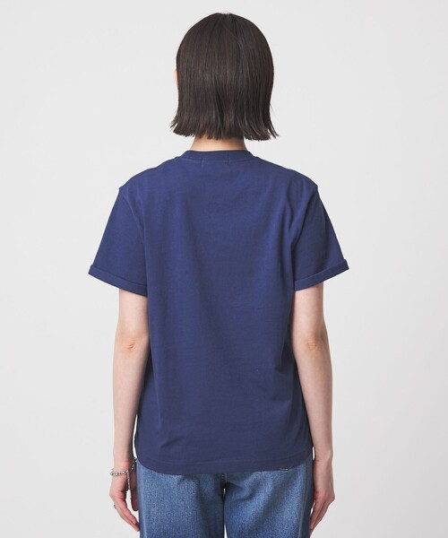 GYMPHLEX（ジムフレックス）の「＜Gymphlex＞ショートスリーブ エンブロイダリー Tシャツ（Tシャツ/カットソー・レディース・その他1/ダークグレー/オフホワイト/コバルトブルー・FREE）」の21枚目の写真