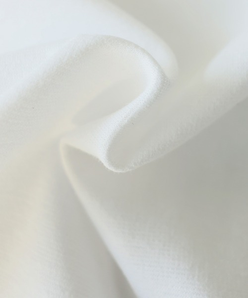 antiqua（アンティカ）の「立体刺繍 テープデザイン Tシャツ（Tシャツ/カットソー・レディース・ホワイト/ブラック・ONESIZE）」の16枚目の写真