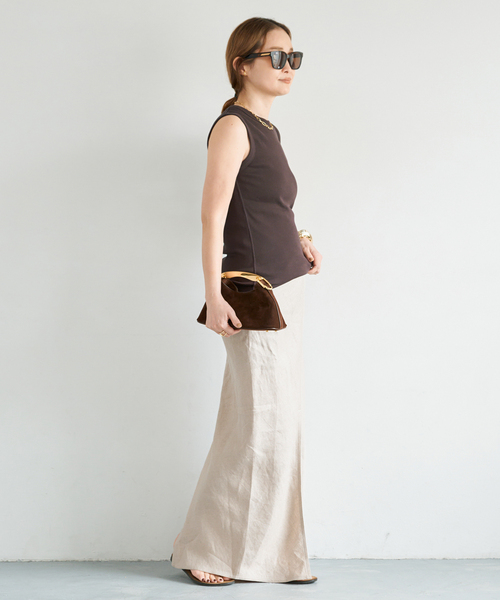 Deuxieme Classe（ドゥーズィエムクラス）の「*OGLINEN タイトスカート（スカート・レディース・アイボリー・36/34/38）」の11枚目の写真