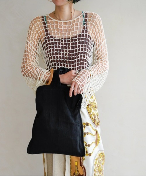ITTI（イッチ）の「ITTI/イッチ/MARY INSIDE OUT TOTE - M / CERATO BRIGHT【2026年秋冬入荷モデル】（トートバッグ・レディース・ブラック/ブラウン・F）」の16枚目の写真