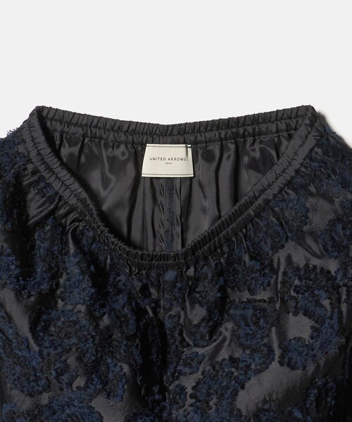 UNITED ARROWS（ユナイテッドアローズ）の「カット ジャガード ストレート パンツ ‐ウォッシャブル‐（その他パンツ・レディース・ネイビー・38/36）」の11枚目の写真