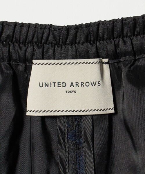 UNITED ARROWS（ユナイテッドアローズ）の「カット ジャガード ストレート パンツ ‐ウォッシャブル‐（その他パンツ・レディース・ネイビー・38/36）」の14枚目の写真