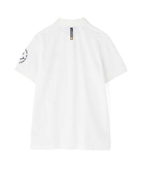 PEARLY GATES（パーリーゲイツ）の「【PEARLY GATES】ＰＧｉｓＰＧ　２８Ｇビック鹿の子（ポロシャツ・メンズ・ホワイト/ネイビー/ブルー・X-LARGE/MEDIUM/LARGE）」の11枚目の写真