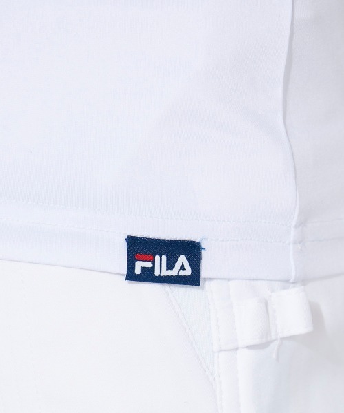 FILA GOLF(フィラゴルフ )の「【FILA GOLF:フィラゴルフ】レディースノースリーブ+インナーシャツ ゴルフ(シャツ/ブラウス・レディース・ブラック・MEDIUM/LARGE/SMALL)」の11枚目の写真