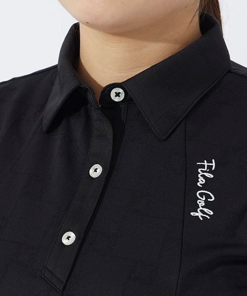FILA GOLF(フィラゴルフ )の「【FILA GOLF:フィラゴルフ】レディースノースリーブ+インナーシャツ ゴルフ(シャツ/ブラウス・レディース・ブラック・MEDIUM/LARGE/SMALL)」の21枚目の写真