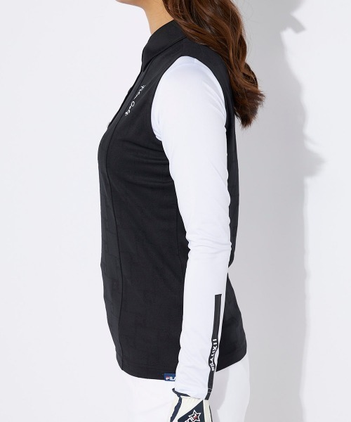 FILA GOLF(フィラゴルフ )の「【FILA GOLF:フィラゴルフ】レディースノースリーブ+インナーシャツ ゴルフ(シャツ/ブラウス・レディース・ブラック・MEDIUM/LARGE/SMALL)」の19枚目の写真