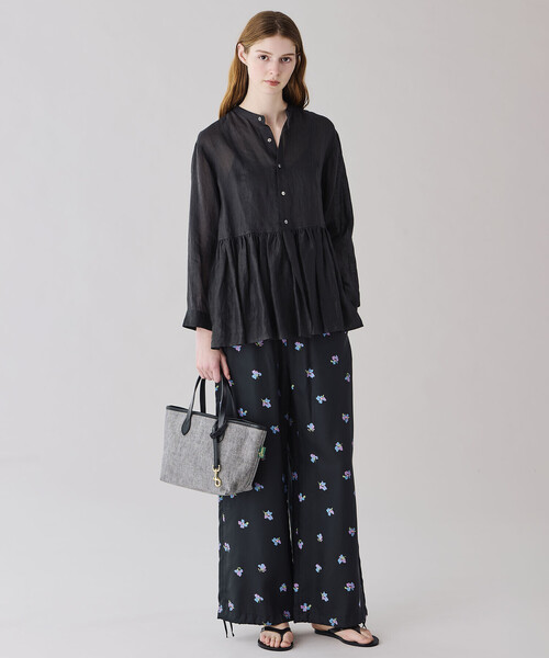BRADY（ブレディー）の「Brady | CONDER MINI LINEN UNISEX（トートバッグ・レディース・ベージュ系その他/ブラック系その他・ONE）」の4枚目の写真