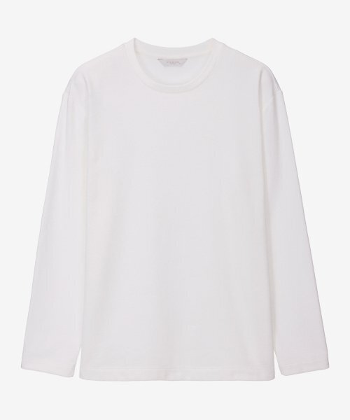 MINDBRIDGE（マインドブリッジ）の「変形組織Tシャツ - 2カラー MATS0122（Tシャツ/カットソー・メンズ・ブラック/ホワイト・95/100/105/110/115）」の5枚目の写真