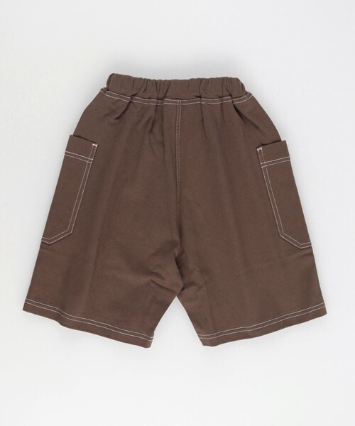 BRANSHES(ブランシェス)の「【綿100%】ステッチハーフパンツ(その他パンツ・キッズ・ブラック/ブラウン・150/100/130/120/140/110)」の12枚目の写真