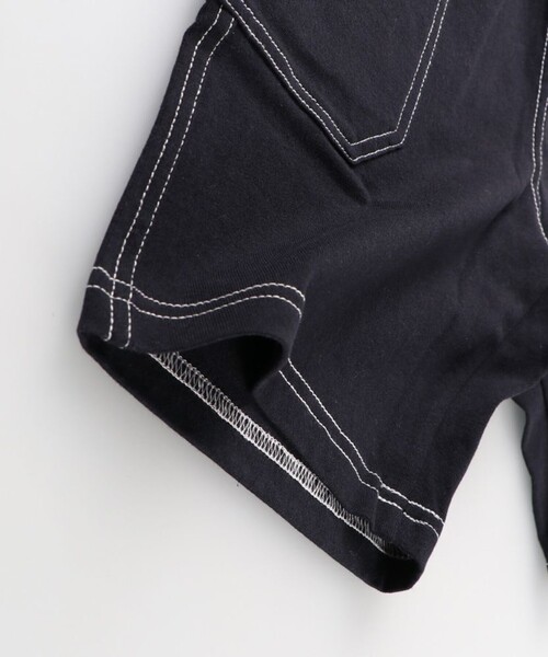 BRANSHES(ブランシェス)の「【綿100%】ステッチハーフパンツ(その他パンツ・キッズ・ブラック/ブラウン・150/100/130/120/140/110)」の16枚目の写真