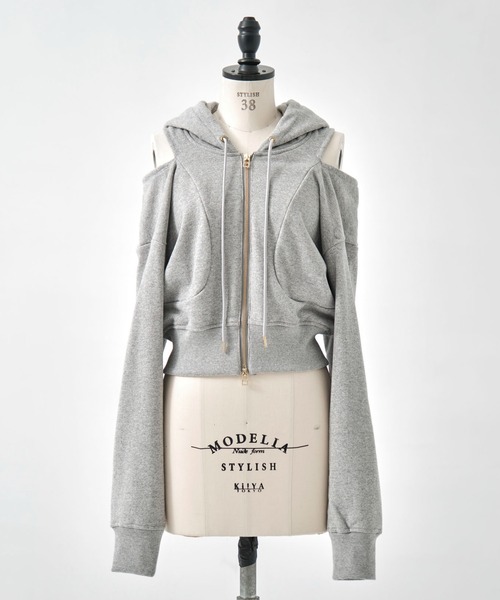【AKIKOAOKI/アキコアオキ】micro hoodie-01/マイクロフーディ/ウォッシャブル