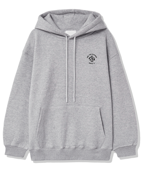 TI.GLAKE(ティーグレイク)の「TKクラブ 裏起毛フードパーカー グレー(パーカー・レディース・その他・X-LARGE/XX-LARGE/LARGE)」の3枚目の写真