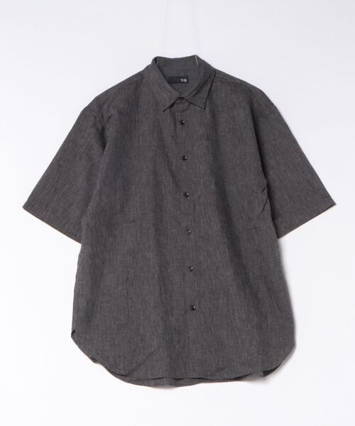 TAKA-Q（タカキュー）の「シャツ メンズ 半袖 リネン混 レギュラーカラー ややゆったり ルーズフィット （シャツ/ブラウス・メンズ・ベージュ/グレー系その他2・MEDIUM/X-LARGE/LARGE）」の13枚目の写真