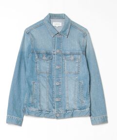 別注【LEVI'S】COLLARLESS XL TRUCKER：デニムジャケット（デニム