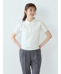 Perfect Suit FActory | ベーシックニットポロシャツ オフホワイト/ブラック/イエロー/L.グリーン/ネイビー(Tシャツ/カットソー)