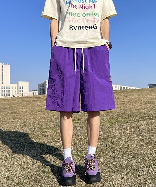 Ressaca(レサーカ)の「ナイロンイージーショートパンツ(その他パンツ・メンズ・パープル/グリーン/グレー/ブラック・M/XL/L)」の8枚目の写真