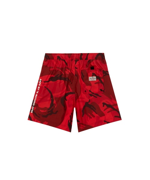 AAPE BY A BATHING APE（エーエイプバイアベイシングエイプ）の「AAPE MAIN WOVEN SHORTS(camouflage)（その他パンツ・メンズ・グリーン系その他6/レッド系その他/レッド系その他6/ブルー系その他2・MEDIUM/LARGE/X-LARGE/SMALL）」の13枚目の写真