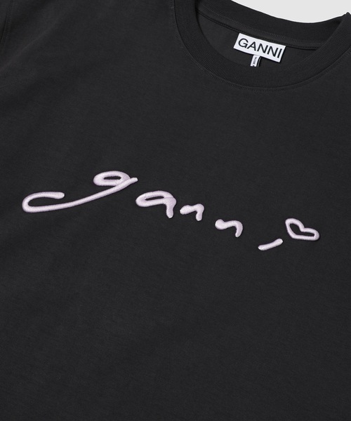 GANNI(ガニー)の「Heavy cotton Jersey Relaxed Fit Ganni(Tシャツ/カットソー・レディース・その他・M/S/XS/L)」の4枚目の写真