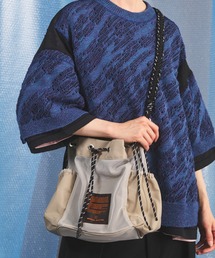 MAISON SPECIAL（メゾンスペシャル）の「《UNISEX》【THEATRE PRODUCTS】Collaboration Multiway Drawstring Bag シアタープロダクツコラボレーションマルチウェイ巾着バッグ【MAISON SPECIAL メゾンスペシャル】（ショルダーバッグ）」