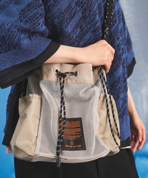 MAISON SPECIAL（メゾンスペシャル）の「《UNISEX》【THEATRE PRODUCTS】Collaboration Multiway Drawstring Bag/シアタープロダクツコラボレーションマルチウェイ巾着バッグ【MAISON SPECIAL/メゾンスペシャル】（ショルダーバッグ）」