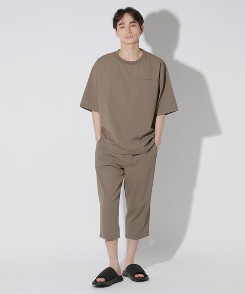 LAKOLE(ラコレ)の「ドライワッシャー7分パンツ / 666560(その他パンツ・メンズ・ブラック/ダークオリーブ/モカ/ライトグレー・MEDIUM/LARGE)」の10枚目の写真