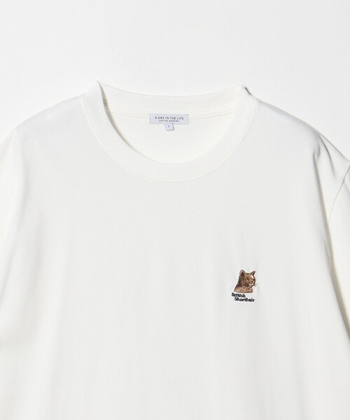 A DAY IN THE LIFE UNITED ARROWS(アデイインザライフユナイテッドアローズ)の「キャット エンブロイダリー リラックス カットソー<A DAY IN THE LIFE>(Tシャツ/カットソー・メンズ・その他1/その他2/その他3・M/L)」の9枚目の写真