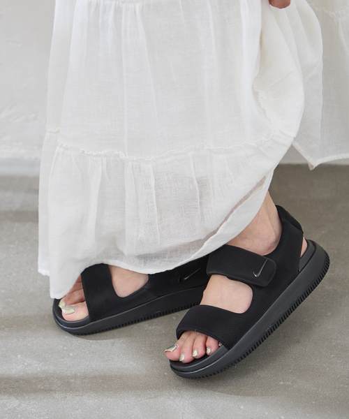 NIKE（ナイキ）の「《WEB限定》【NIKE/ ナイキ】 WMNS CALM SANDAL（サンダル・レディース・ブラック/ホワイト・25cm/24cm/23cm）」の14枚目の写真