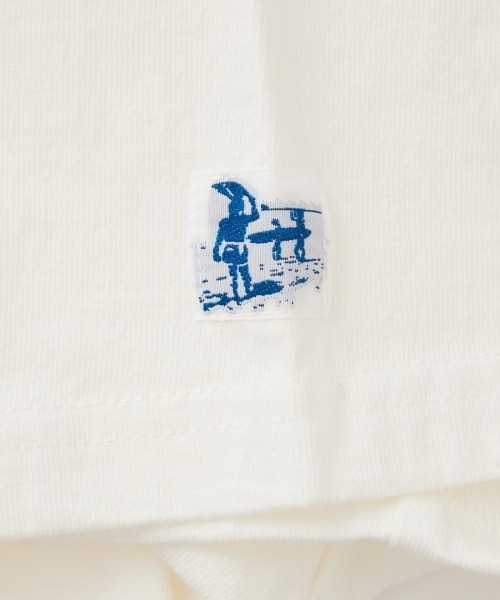 The Endless Summer（エンドレスサマー）の「[THE ENDLESS SUMMER/エンドレスサマー] 別注 BUHI HUNTINGTON バックプリントTシャツ（Tシャツ/カットソー・レディース・ホワイト/ブラック/ベージュ・M/L/S/XL）」の20枚目の写真