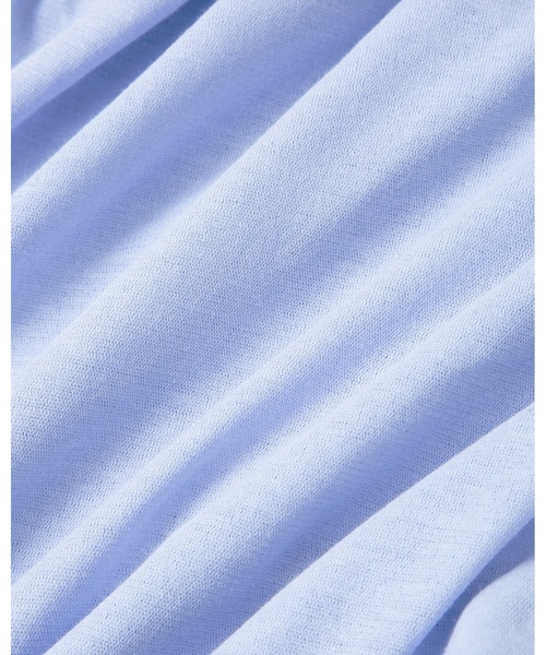IRIS47(イリスフォーセブン)の「【IRIS 47】fault tops/フォルト トップス(Tシャツ/カットソー・レディース・ホワイト/ブラウン/ライトブルー・FREE)」の13枚目の写真