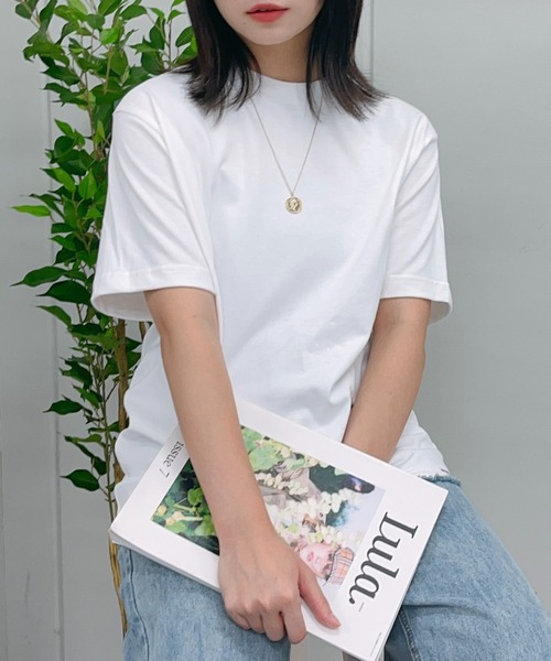 DOUBLE STEAL(ダブルスティール)の「MADE IN JAPAN 半袖Tシャツ(Tシャツ/カットソー・メンズ・ホワイト・MEDIUM/X-LARGE/LARGE)」の2枚目の写真
