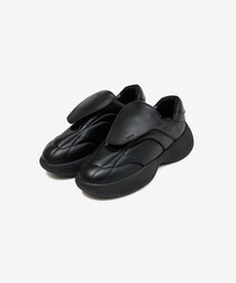 VEIN | カウレザーパファー クリートトレーナー / COW LEATHER PUFFER CLEAT TRAINER(スニーカー)