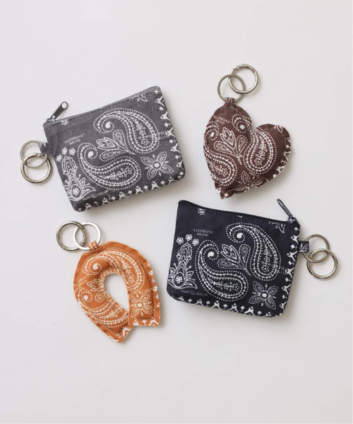 Spick & Span(スピックアンドスパン)の「JUST PICK IT ! BANDANA CHARM(キーケース/キーアクセサリー・レディース・ネイビー/グレー/ブラウン/キャメル・FREE)」の6枚目の写真