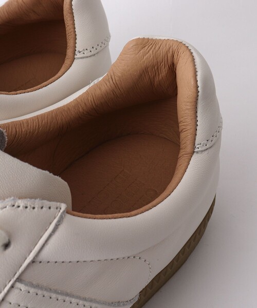 GERMAN TRAINER(ジャーマントレーナー)の「【GERMAN TRAINER/ジャーマン・トレーナー】42700 ALL LEATHER REPRODUCTED EDITION(スニーカー・メンズ・ホワイト/ブラック・41/43/42)」の7枚目の写真
