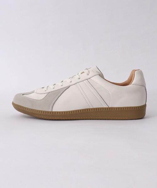 GERMAN TRAINER(ジャーマントレーナー)の「【GERMAN TRAINER/ジャーマン・トレーナー】42700 ALL LEATHER REPRODUCTED EDITION(スニーカー・メンズ・ホワイト/ブラック・41/43/42)」の10枚目の写真
