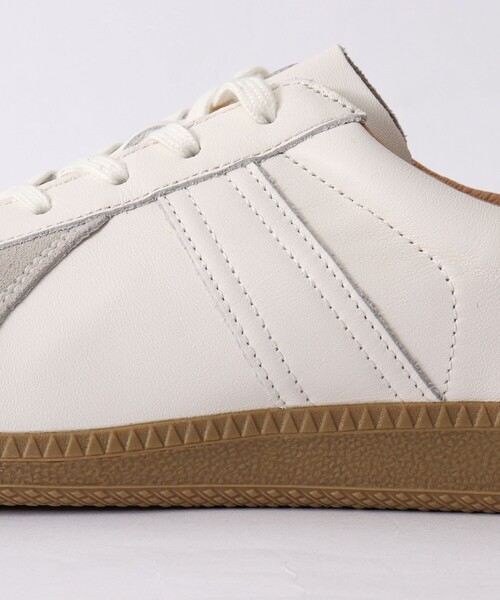 GERMAN TRAINER(ジャーマントレーナー)の「【GERMAN TRAINER/ジャーマン・トレーナー】42700 ALL LEATHER REPRODUCTED EDITION(スニーカー・メンズ・ホワイト/ブラック・41/43/42)」の12枚目の写真